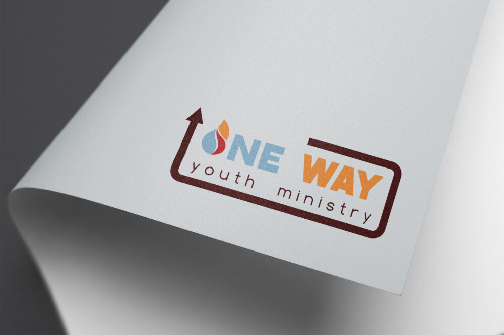 One Way Youth Ministry Logo Design