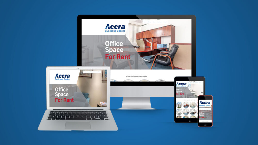 Accra Business Center Website Design