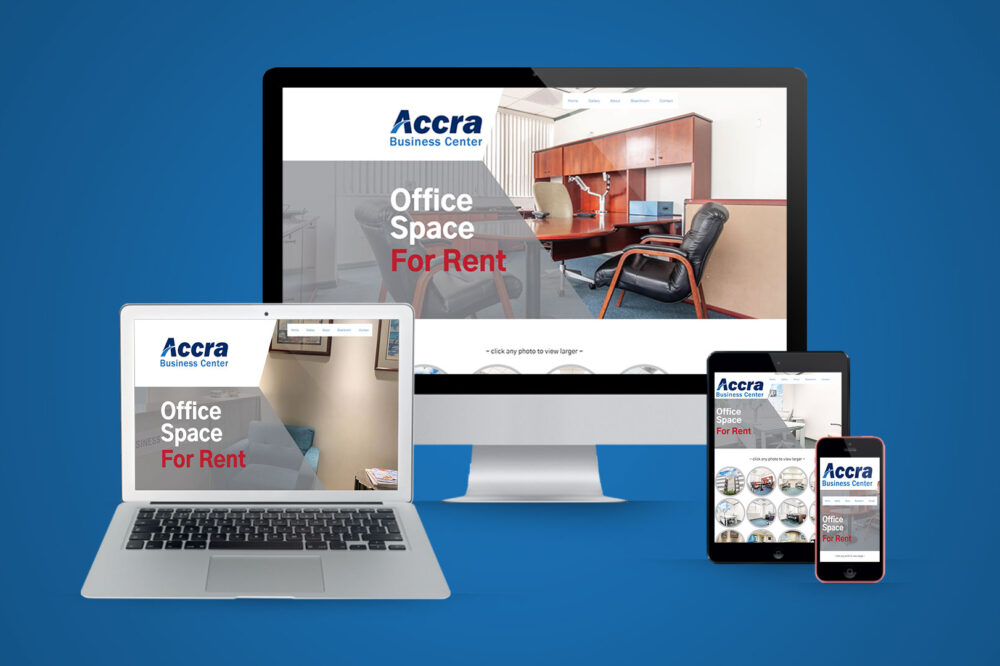 Accra Business Center Website Design